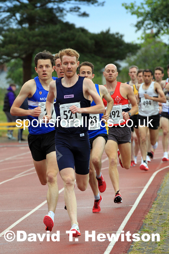 3000 metres, 2022 NEGP Monkton No 4, June 29th. Photo: David T. Hewitson/Sports for All Pics